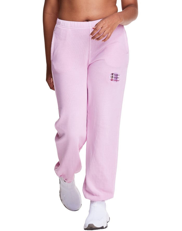 Champion Lightweight Fleece Rose Sweatpants Womens - South Africa VDZICS097